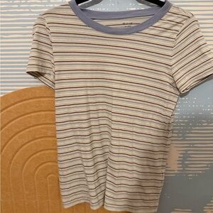 Madewell Striped Short Sleeve T-Shirt